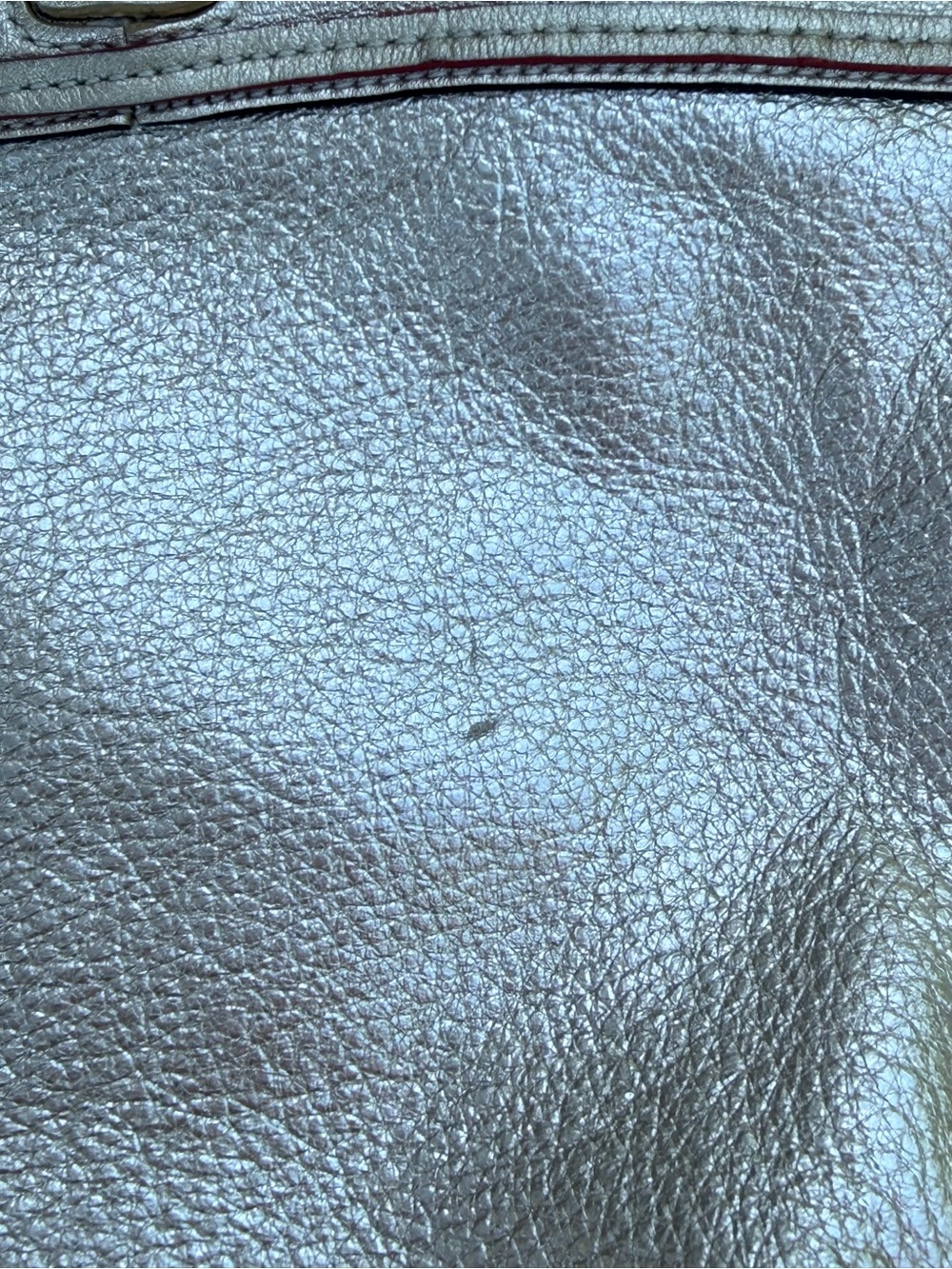 Coach Audrey Gold Perforated Leather Tote Shoulder Bag, No. 17041 - Picture 14 of 16